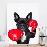 Toile - Bouledogue